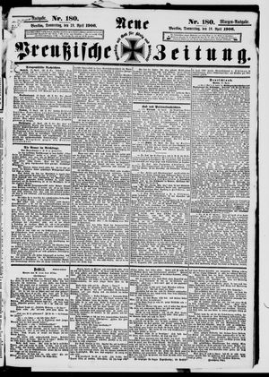 Neue preußische Zeitung vom 19.04.1906