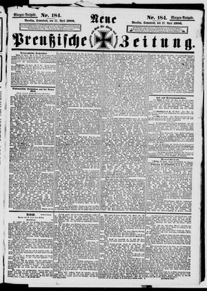 Neue preußische Zeitung on Apr 21, 1906