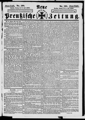 Neue preußische Zeitung vom 29.04.1906