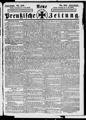 Neue preußische Zeitung vom 10.05.1906