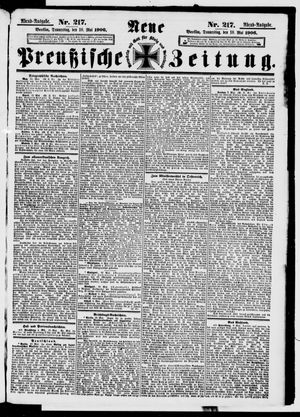 Neue preußische Zeitung vom 10.05.1906