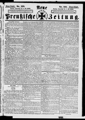 Neue preußische Zeitung vom 17.05.1906