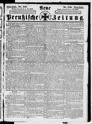 Neue preußische Zeitung vom 24.05.1906