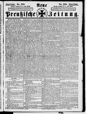 Neue preußische Zeitung vom 13.06.1906