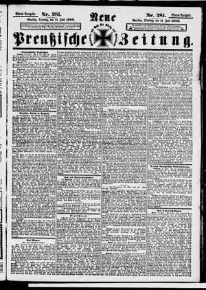 Neue preußische Zeitung vom 19.06.1906