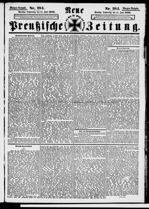 Neue preußische Zeitung vom 21.06.1906