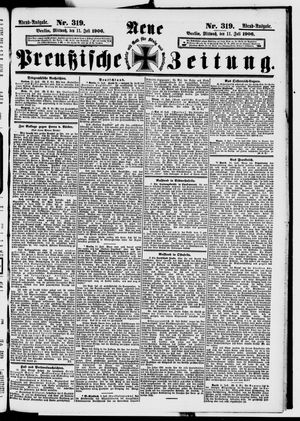 Neue preußische Zeitung vom 11.07.1906