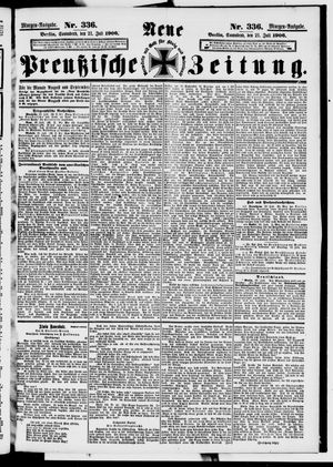 Neue preußische Zeitung vom 21.07.1906
