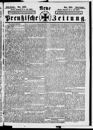 Neue preußische Zeitung vom 21.07.1906