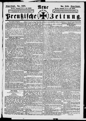 Neue preußische Zeitung vom 28.07.1906