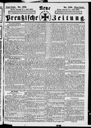 Neue preußische Zeitung vom 02.08.1906