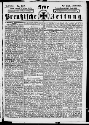 Neue preußische Zeitung vom 02.08.1906