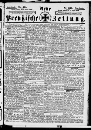 Neue preußische Zeitung vom 27.08.1906