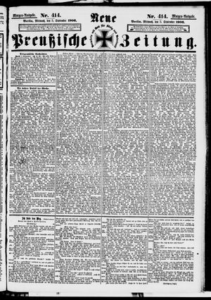 Neue preußische Zeitung vom 05.09.1906