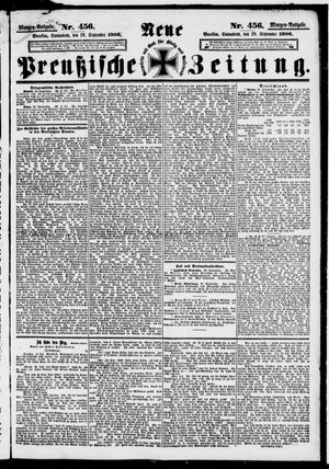 Neue preußische Zeitung vom 29.09.1906