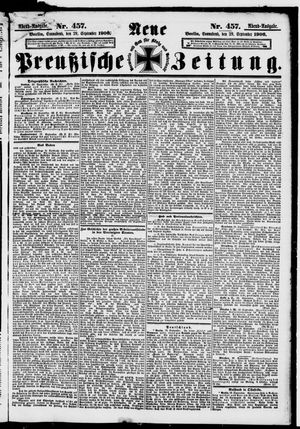 Neue preußische Zeitung vom 29.09.1906