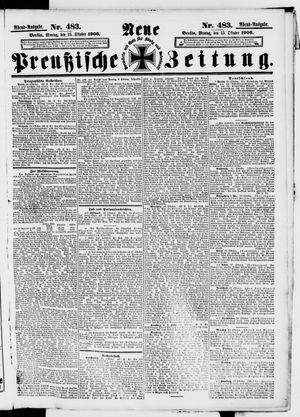Neue preußische Zeitung vom 15.10.1906