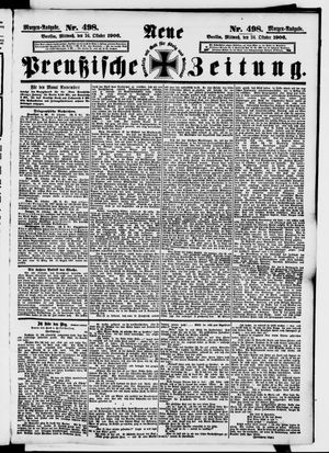 Neue preußische Zeitung vom 24.10.1906