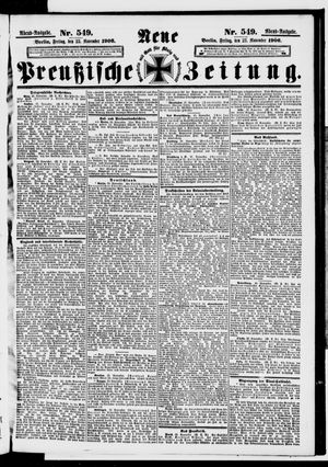 Neue preußische Zeitung vom 23.11.1906