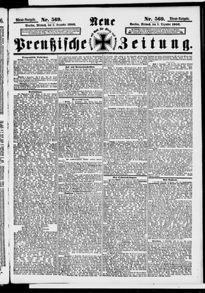 Neue preußische Zeitung vom 05.12.1906