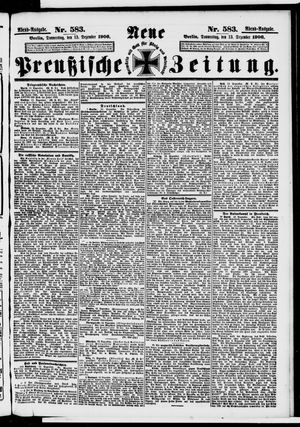 Neue preußische Zeitung vom 13.12.1906