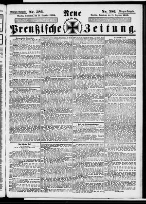 Neue preußische Zeitung vom 15.12.1906