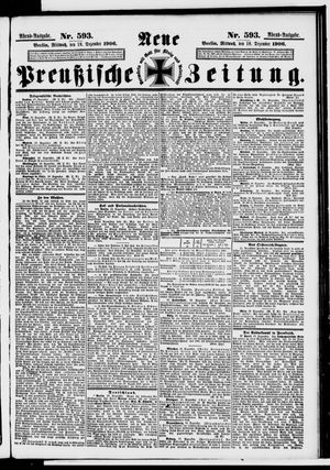 Neue preußische Zeitung vom 19.12.1906
