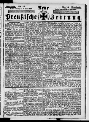 Neue preußische Zeitung vom 10.01.1907