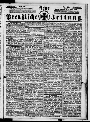 Neue preußische Zeitung vom 10.01.1907