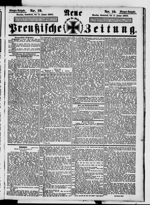 Neue preußische Zeitung vom 12.01.1907