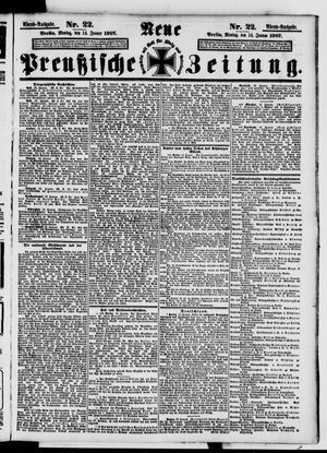Neue preußische Zeitung vom 14.01.1907