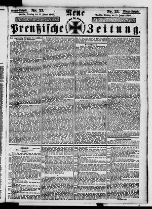 Neue preußische Zeitung vom 15.01.1907
