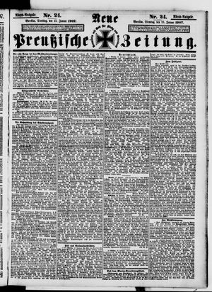 Neue preußische Zeitung vom 15.01.1907