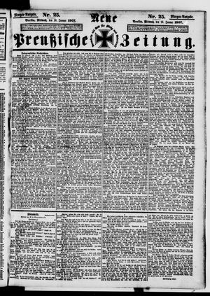 Neue preußische Zeitung vom 16.01.1907