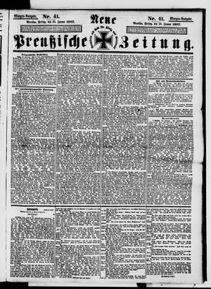Neue preußische Zeitung vom 25.01.1907
