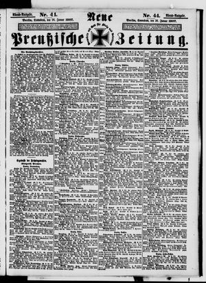 Neue preußische Zeitung vom 26.01.1907