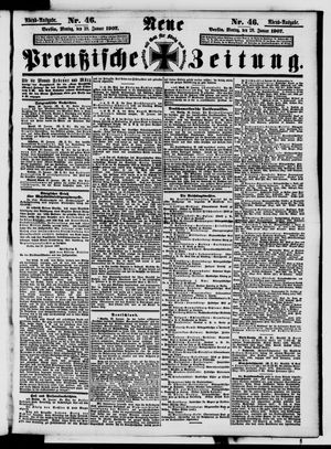 Neue preußische Zeitung vom 28.01.1907