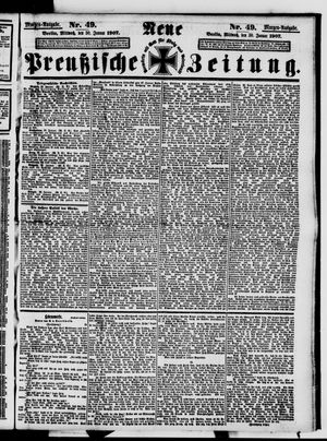 Neue preußische Zeitung vom 30.01.1907