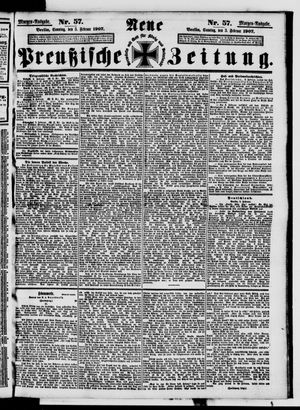 Neue preußische Zeitung vom 03.02.1907