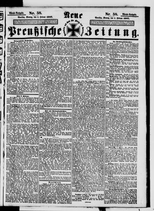 Neue preußische Zeitung vom 04.02.1907