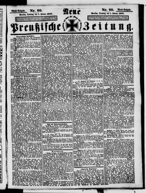 Neue preußische Zeitung vom 05.02.1907