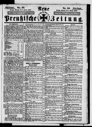 Neue preußische Zeitung vom 06.02.1907