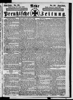 Neue preußische Zeitung vom 08.02.1907