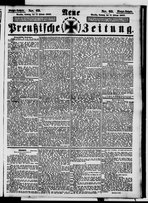 Neue preußische Zeitung vom 10.02.1907