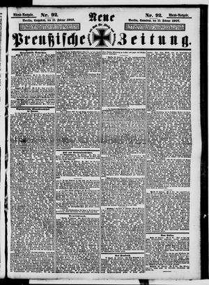Neue preußische Zeitung vom 23.02.1907