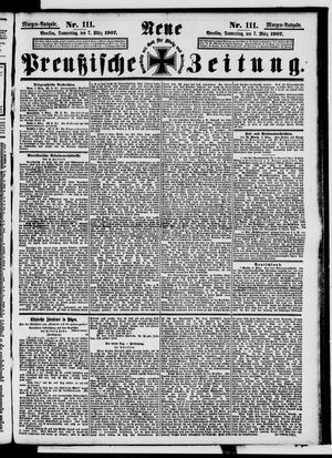 Neue preußische Zeitung vom 07.03.1907