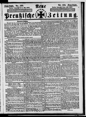 Neue preußische Zeitung vom 21.03.1907