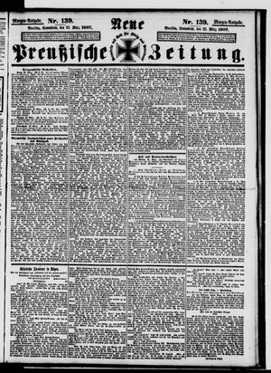 Neue preußische Zeitung vom 23.03.1907