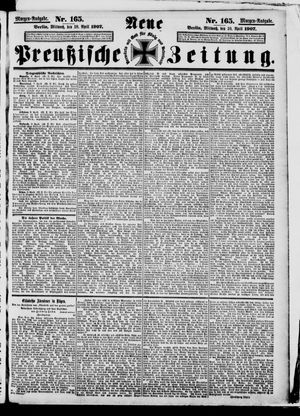 Neue preußische Zeitung vom 10.04.1907