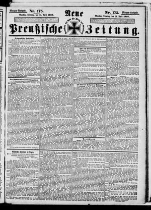 Neue preußische Zeitung vom 16.04.1907
